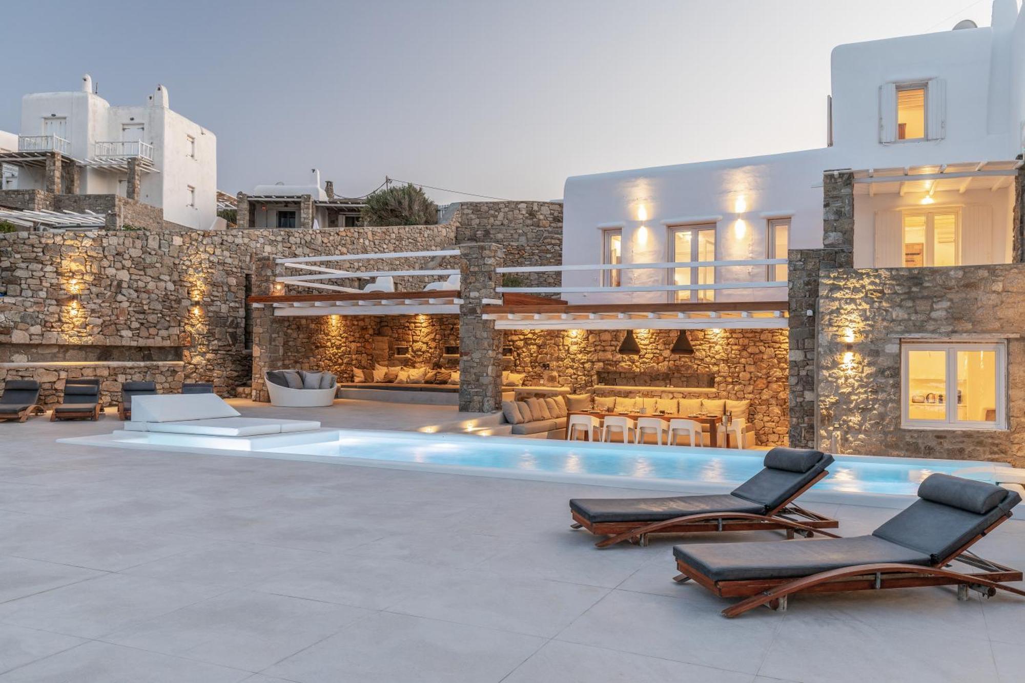 Apartment Mykonos Actor's Villa. 3 Bedrooms, Private Pool. Mykonos Town
